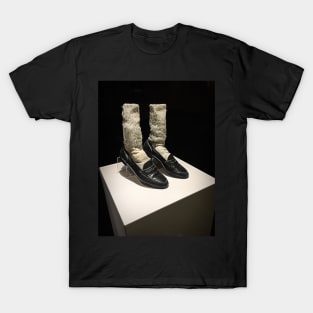 Michael Jackson Leather Shoes and Swarovski Socks T-Shirt